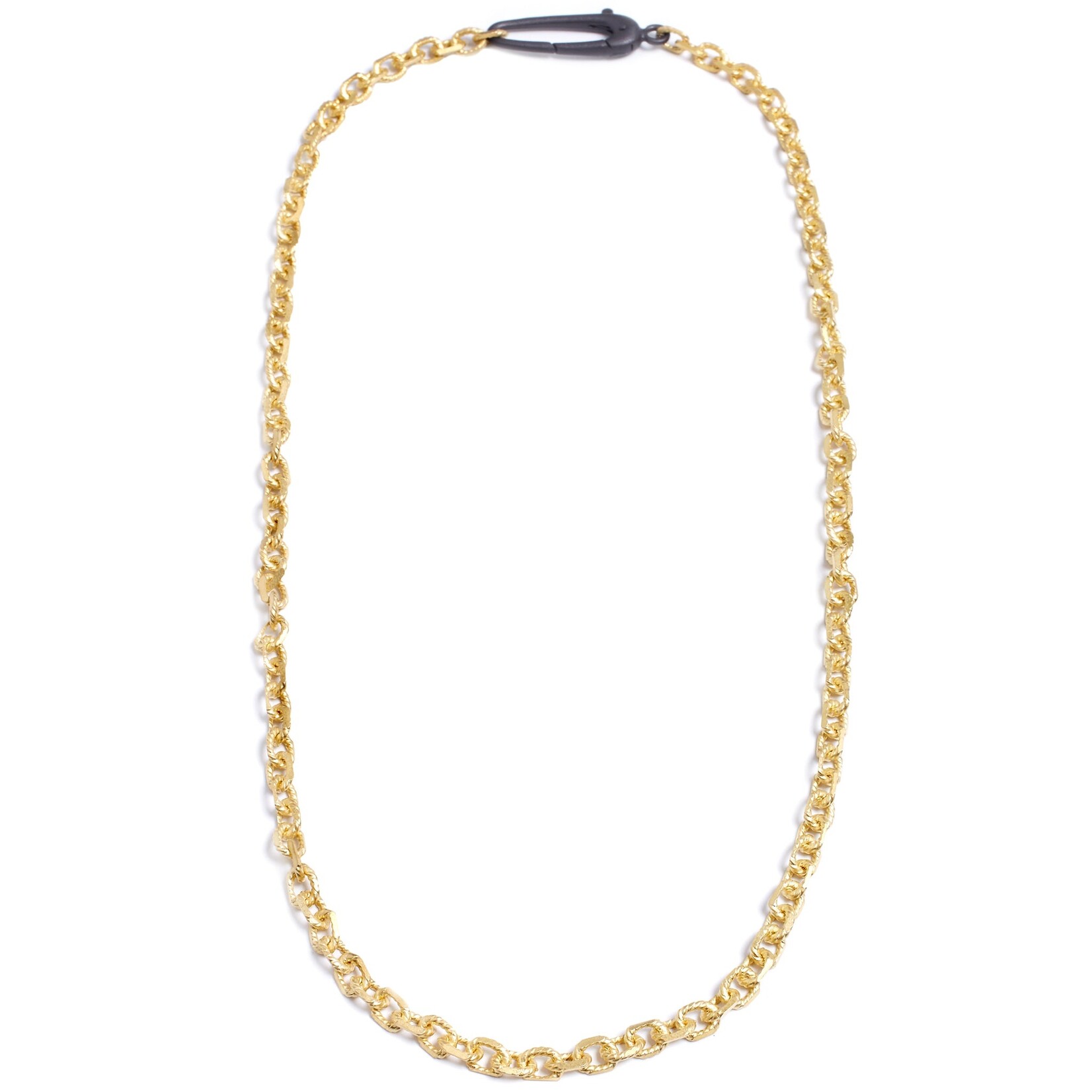 Argent tonic Collier Chaine Plaqué en Or 24k