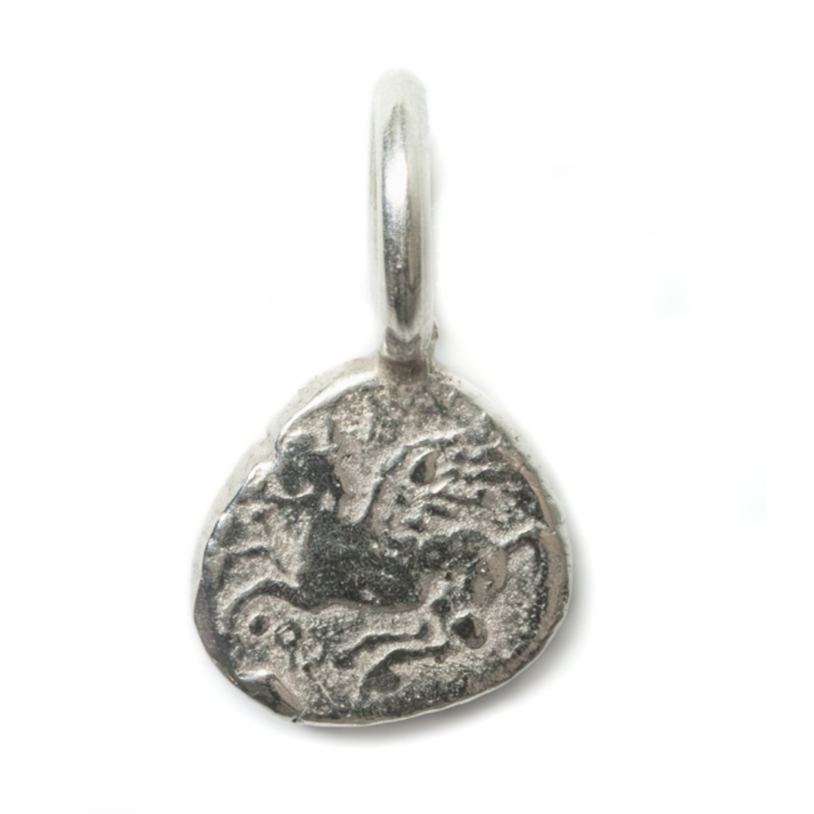 Argent tonic Pendentif Pièce De Monnaie Pégase - Argent