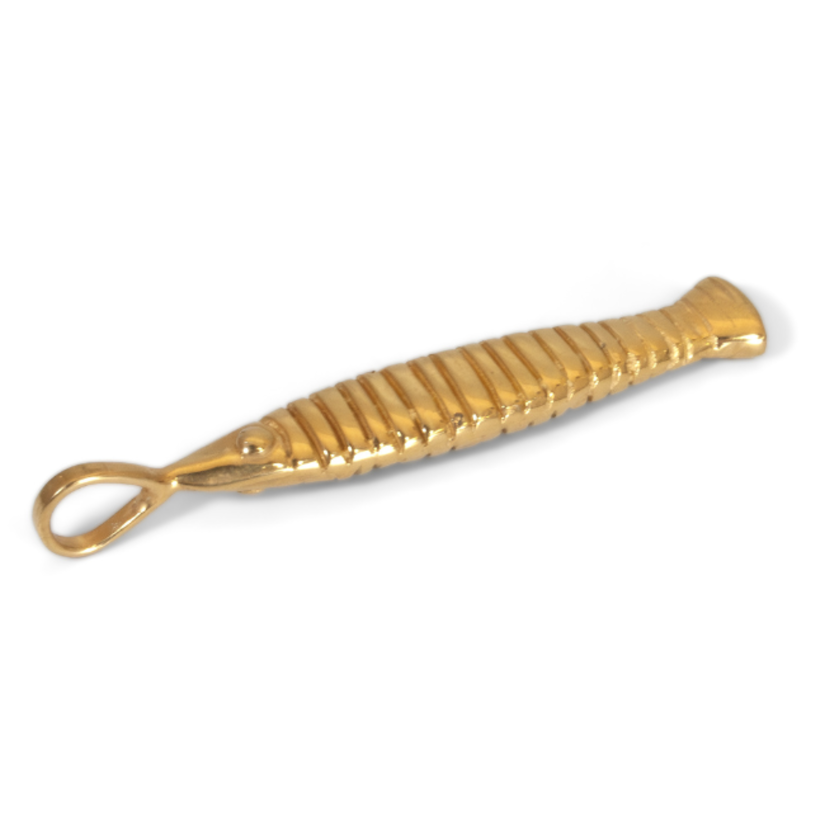 TEGO Fish Pendant - 24k Vermeil