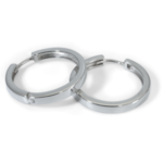 Huggie Hoops - Silver
