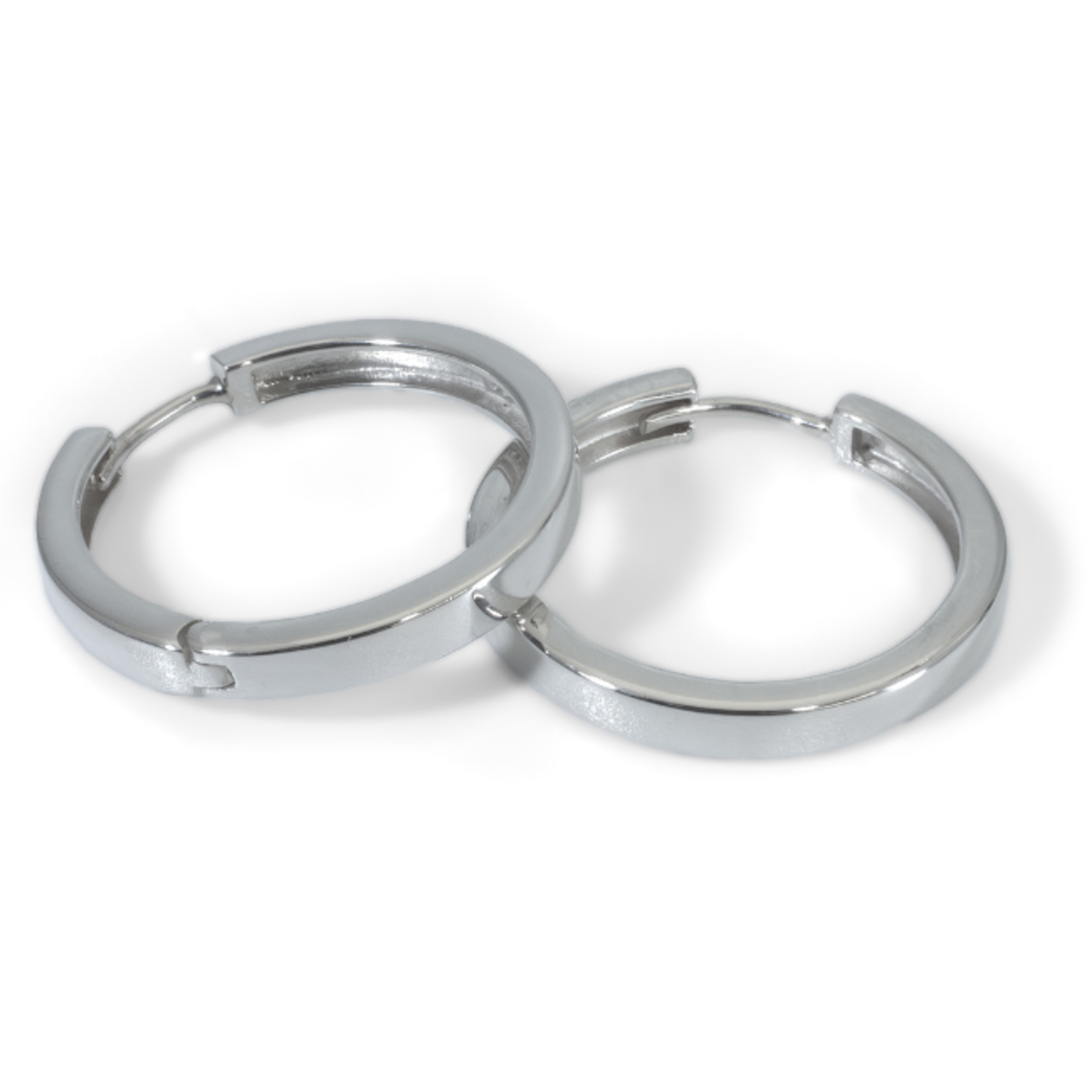 Huggie Hoops - Silver