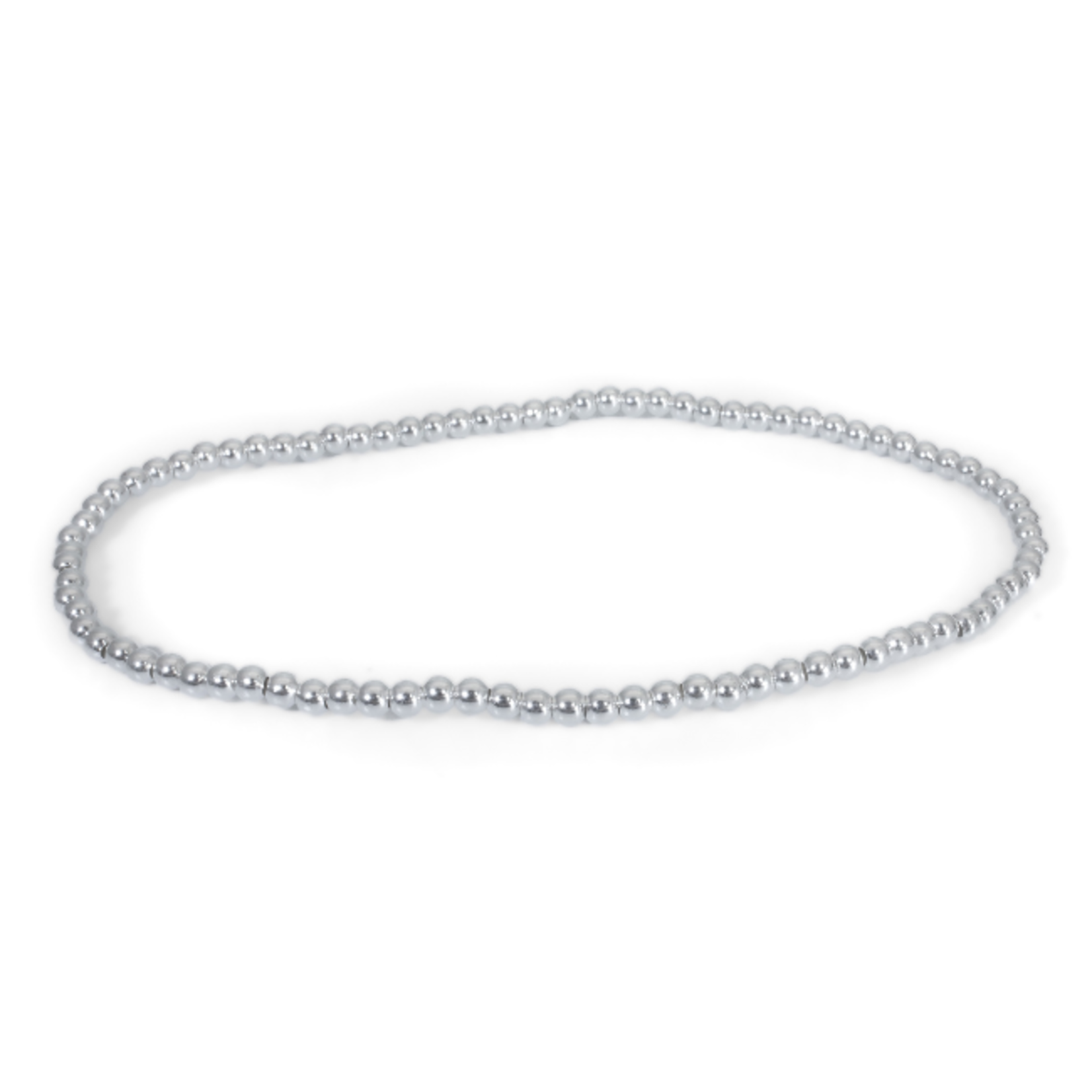 Argent tonic Bracelet Élastique Avec Billes en Argent
