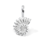 TEGO Pendentif Ammonite - Argent