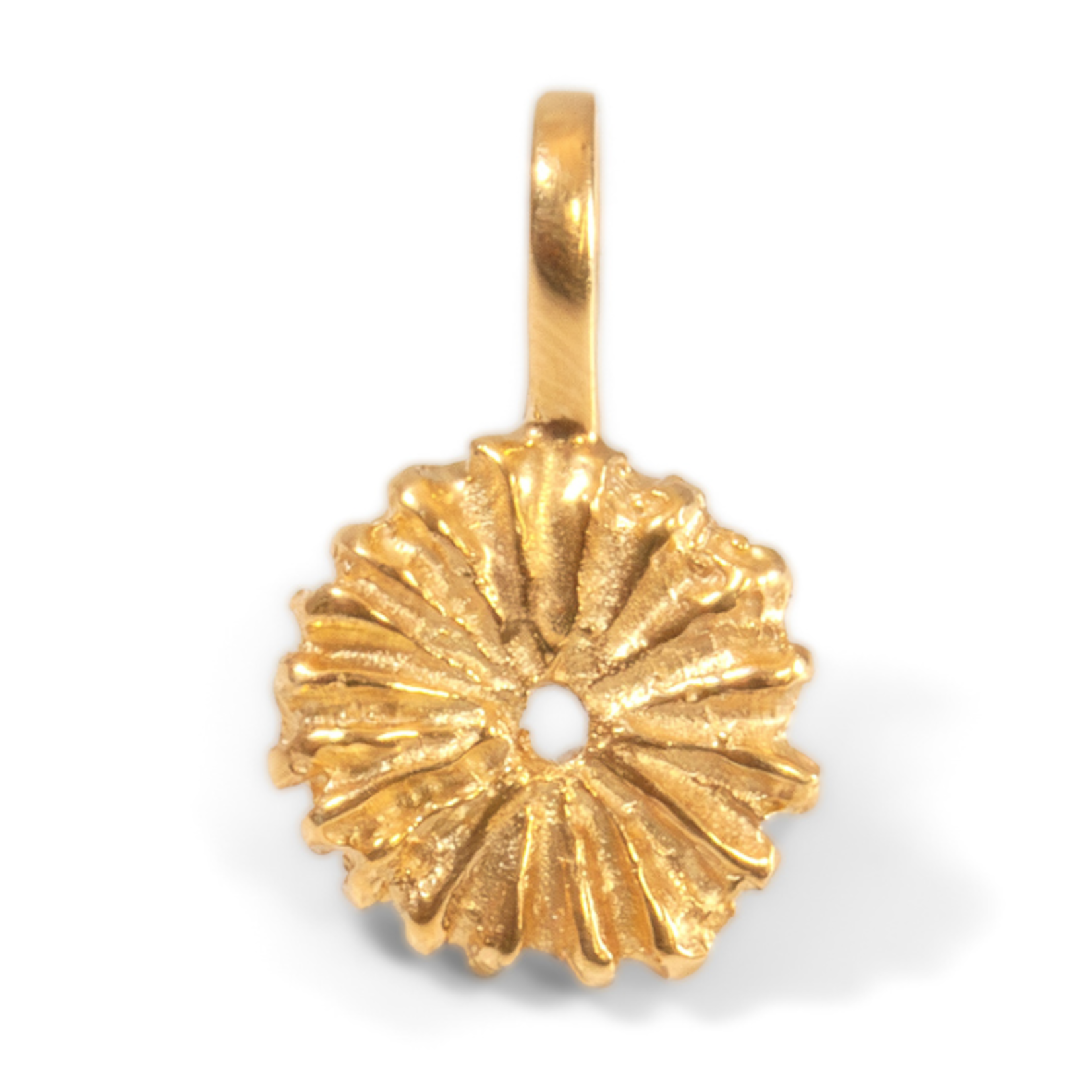 TEGO Fossil Pendant - 24k Vermeil