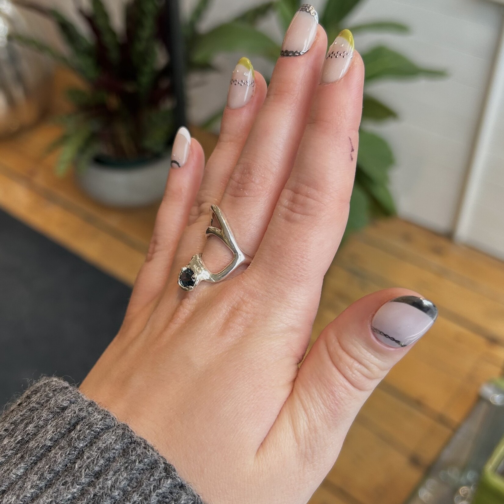 Argent tonic London Topaz Ring - Silver