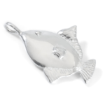 TEGO Pendentif Poisson Ange - Argent