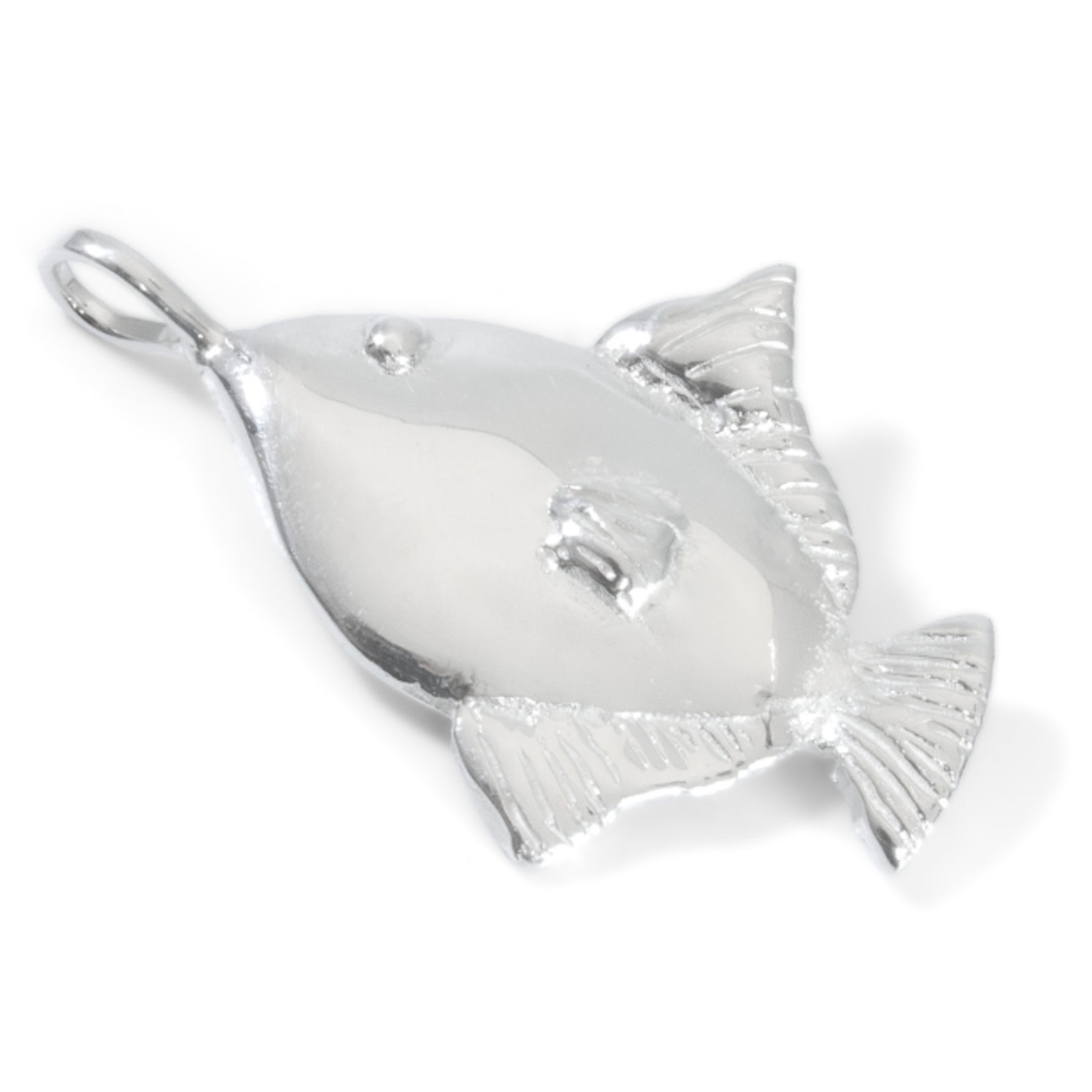 TEGO Pendentif Poisson Ange - Argent
