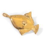TEGO Pendentif Poisson Ange - Argent