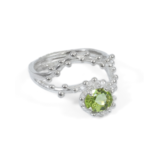 Argent tonic Bague Peridot - Argent