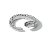 Argent tonic Snake Ring