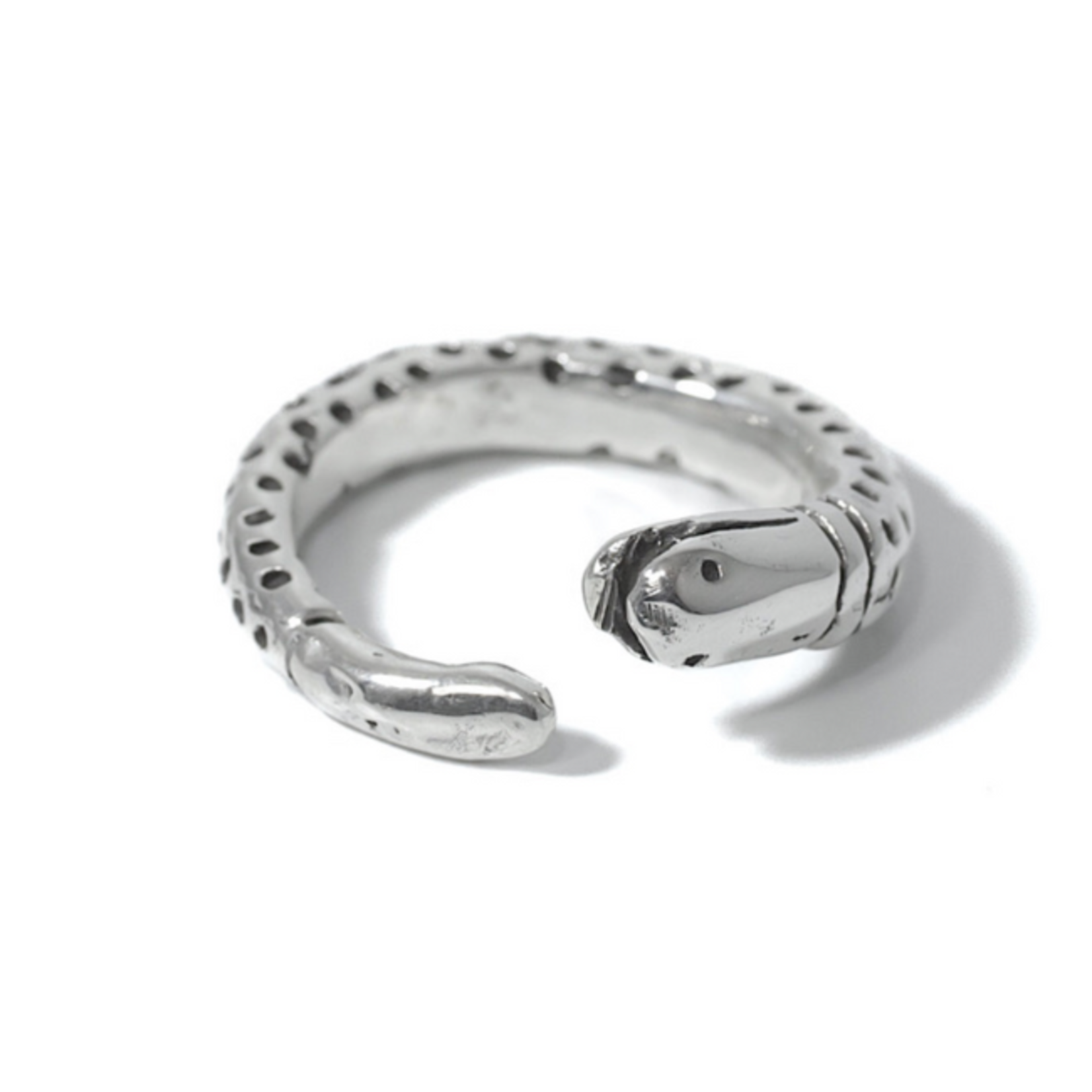 Argent tonic Snake Ring