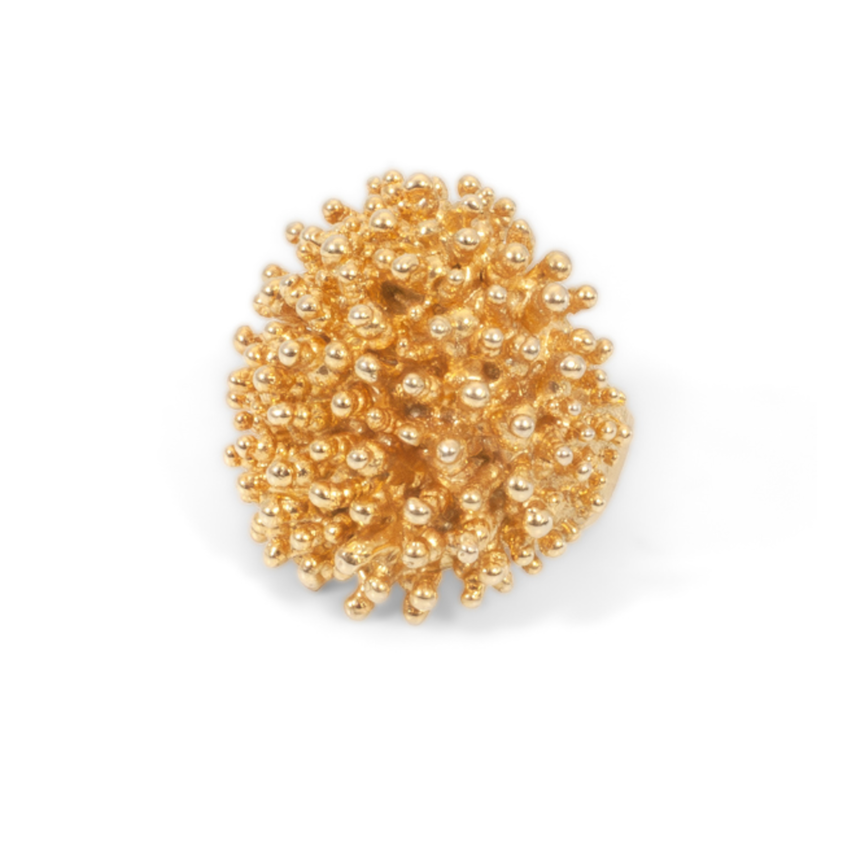 Argent tonic Bague Corail - Doré