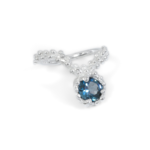 Argent tonic Bague Texturée Topaze - Argent