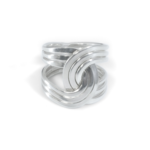 Argent tonic Bague Torsade - Argent