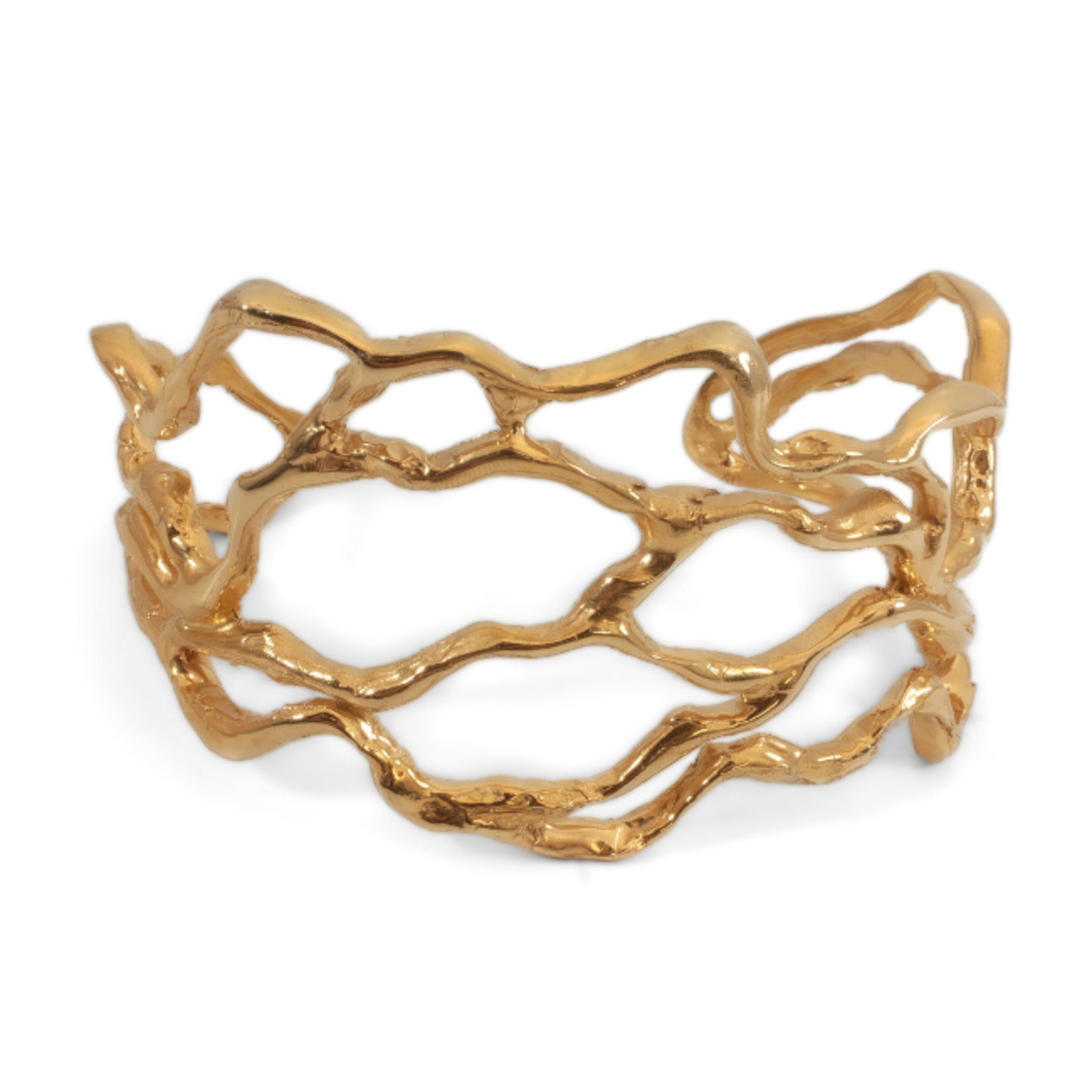 TEGO Liquid Cuff Bracelet - Vermeil