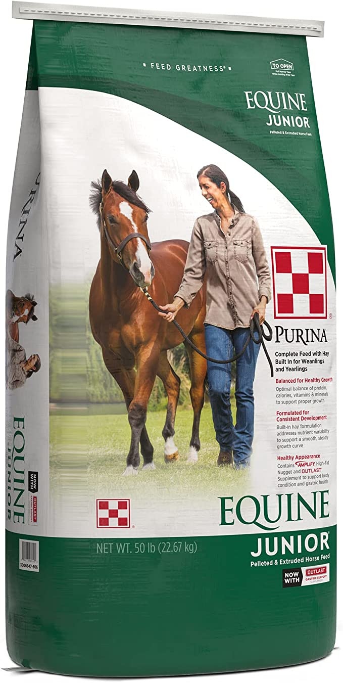 Equine Junior Textured 50 Henley Feed and Farm Supply