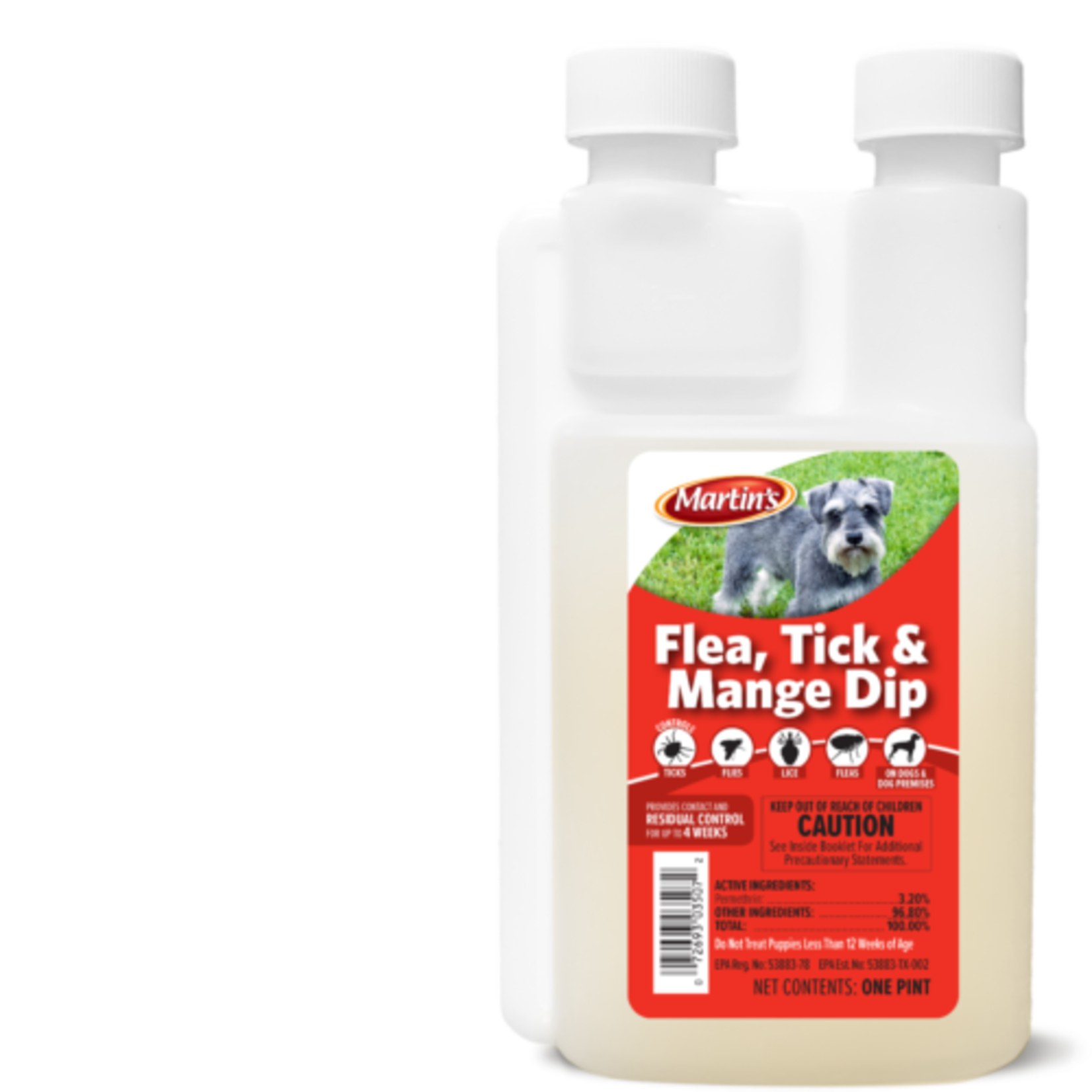 Martin’s Martin's Flea, Tick & Mange Dip 1 Pt