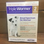 Durvet Triple Wormer 2ct small dog
