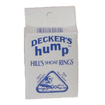 Decker Decker's hump Hill's Shoat Rings 100ct