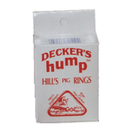 Decker Decker's hump Hill's Pig Rings 100ct