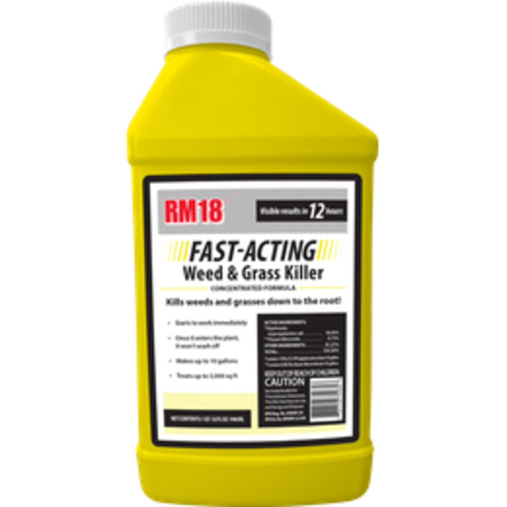 RM18 FAST ACTING WEED & GRASS KILLER QT