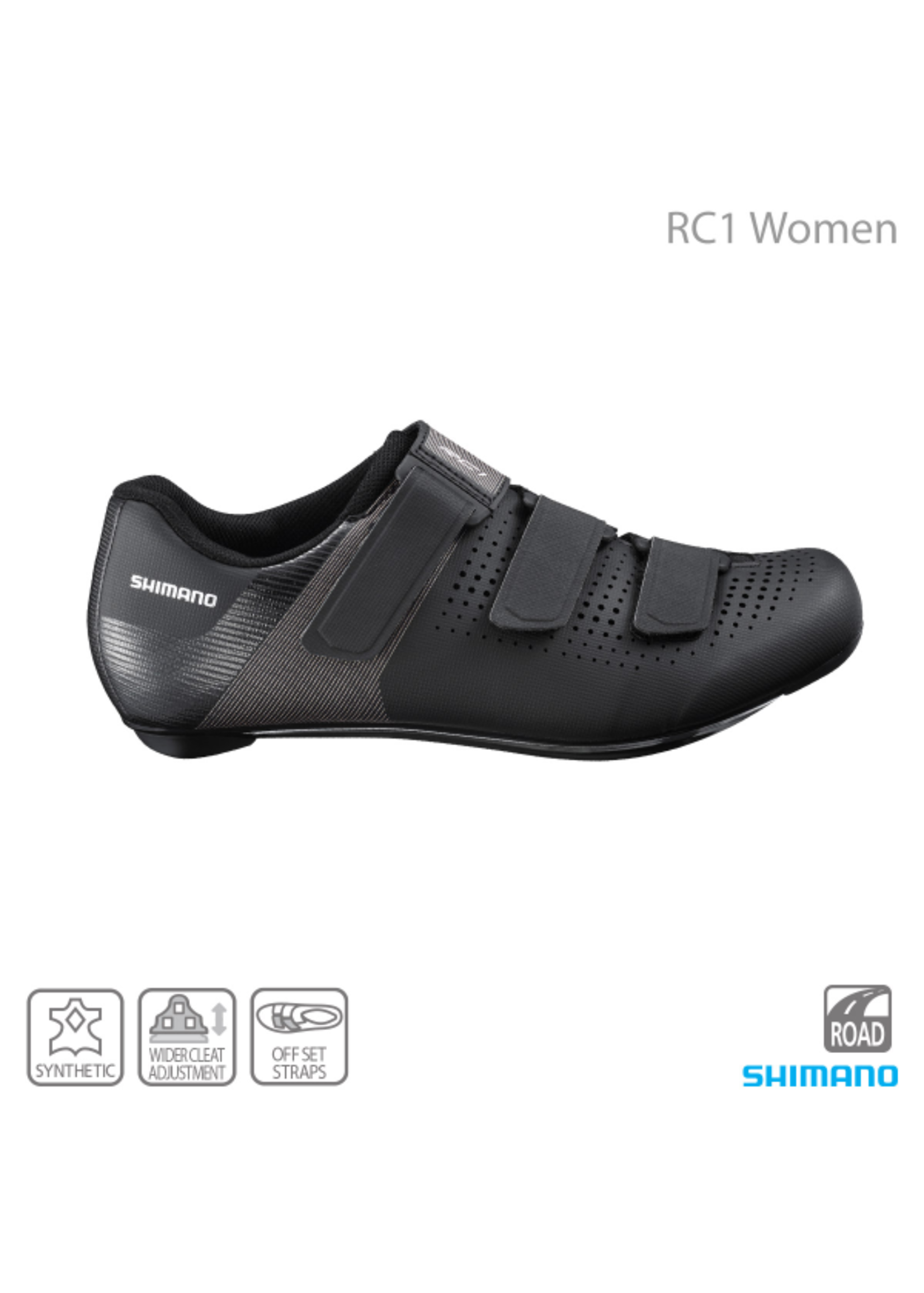 Shimano SHIMANO SH-RC100W Ladies Road Shoes Black