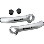 Tranz X TRANS-X Alloy Bar Ends Silver