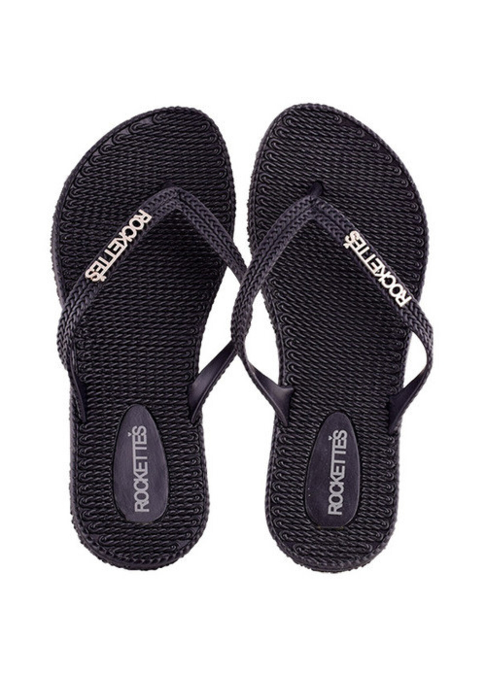 Rocko's ROCKOS Rockettes Platinum Weave Thongs
