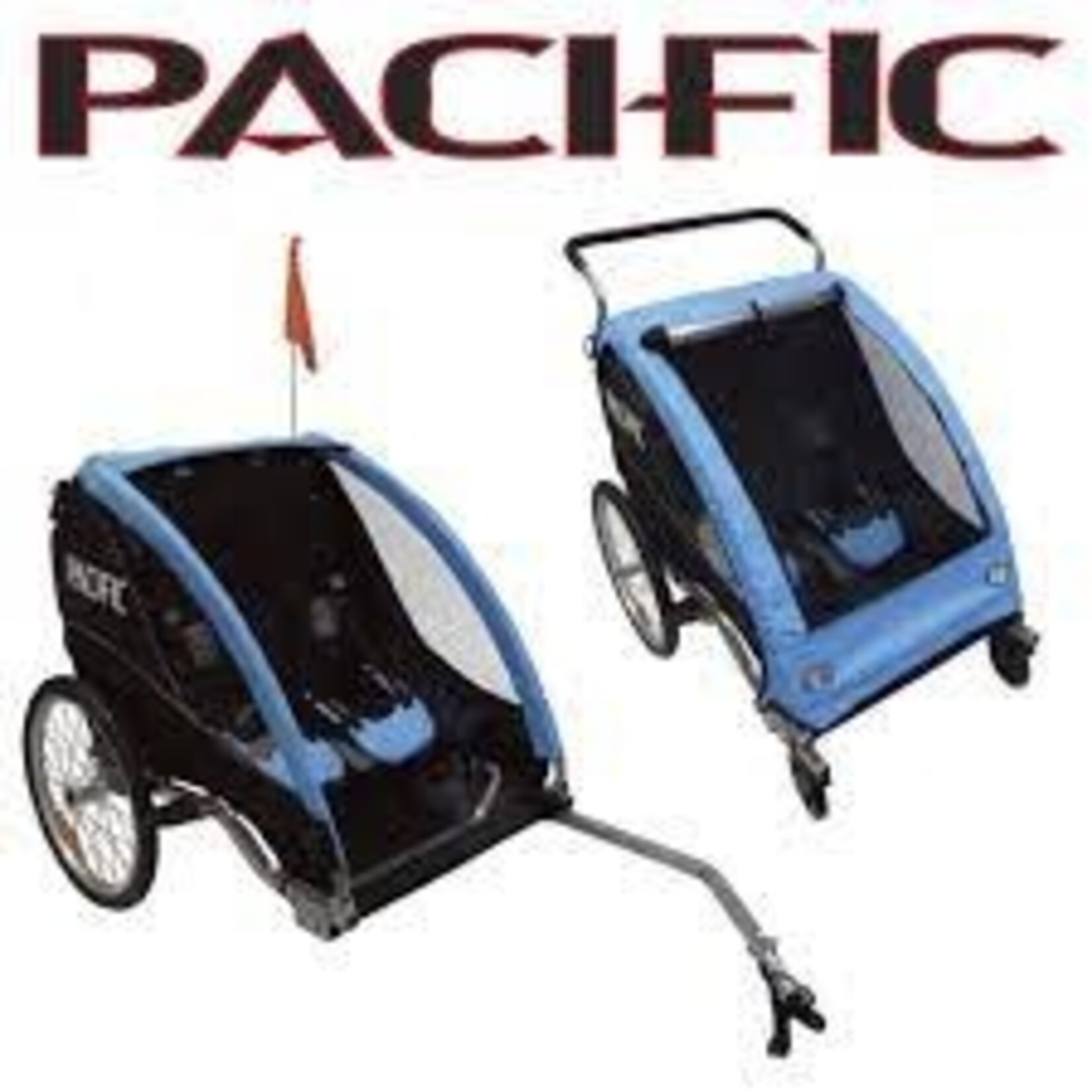PACIFIC Kids Trailer/Stroller Double Port Kennedy Cycles and Fishing