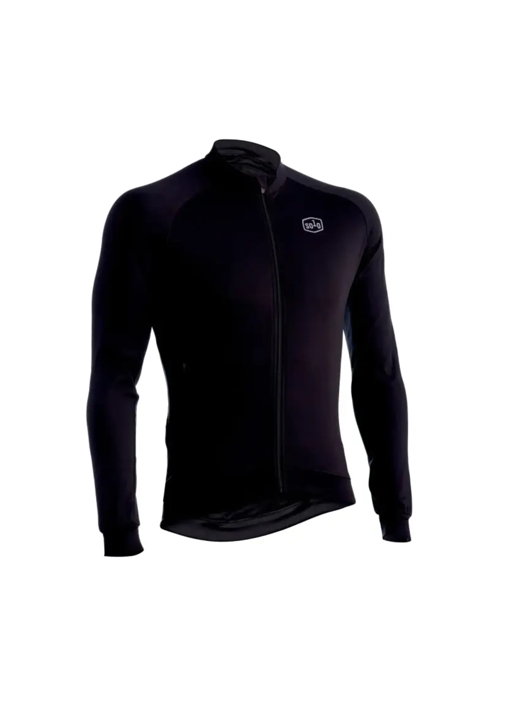 Solo SOLO Men's Winter S/SL Jersey  Black M
