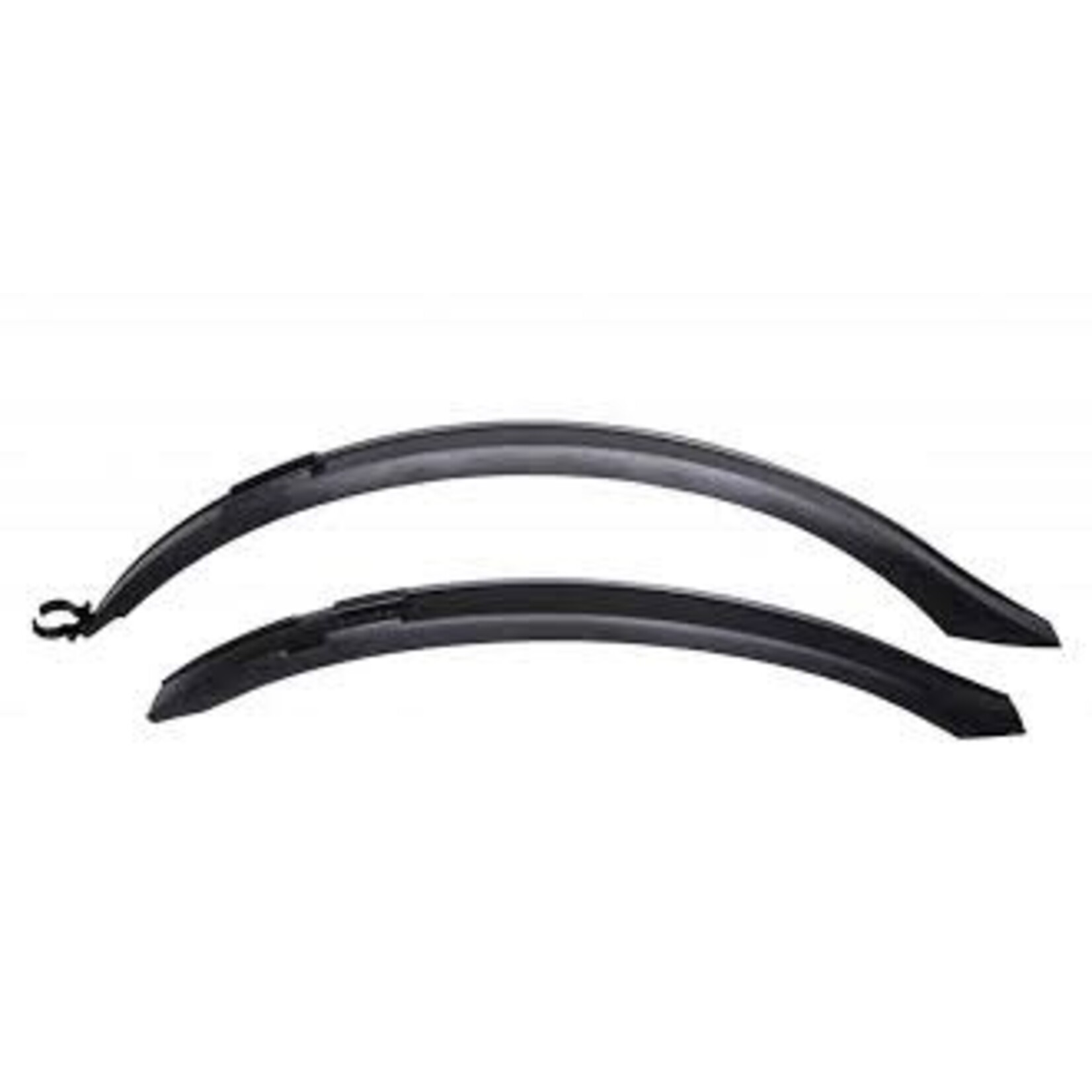 PK Cycles PK CYCLES Plastic Mudguards Assorted Sizes Black