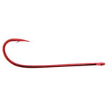 Mustad MUSTAD Bloodworm Red Hooks
