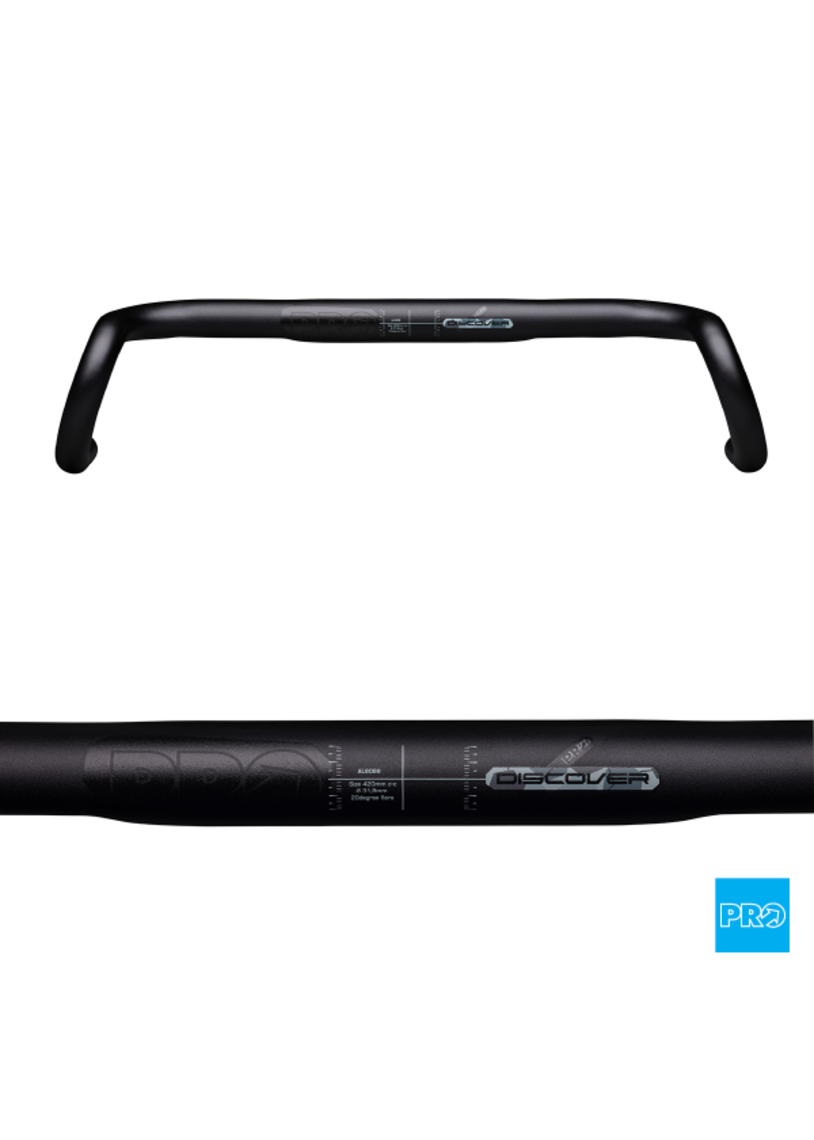 Pro-Bike PRO Gravel Bar-Discover Alloy 20degree x 42cm x 31.8