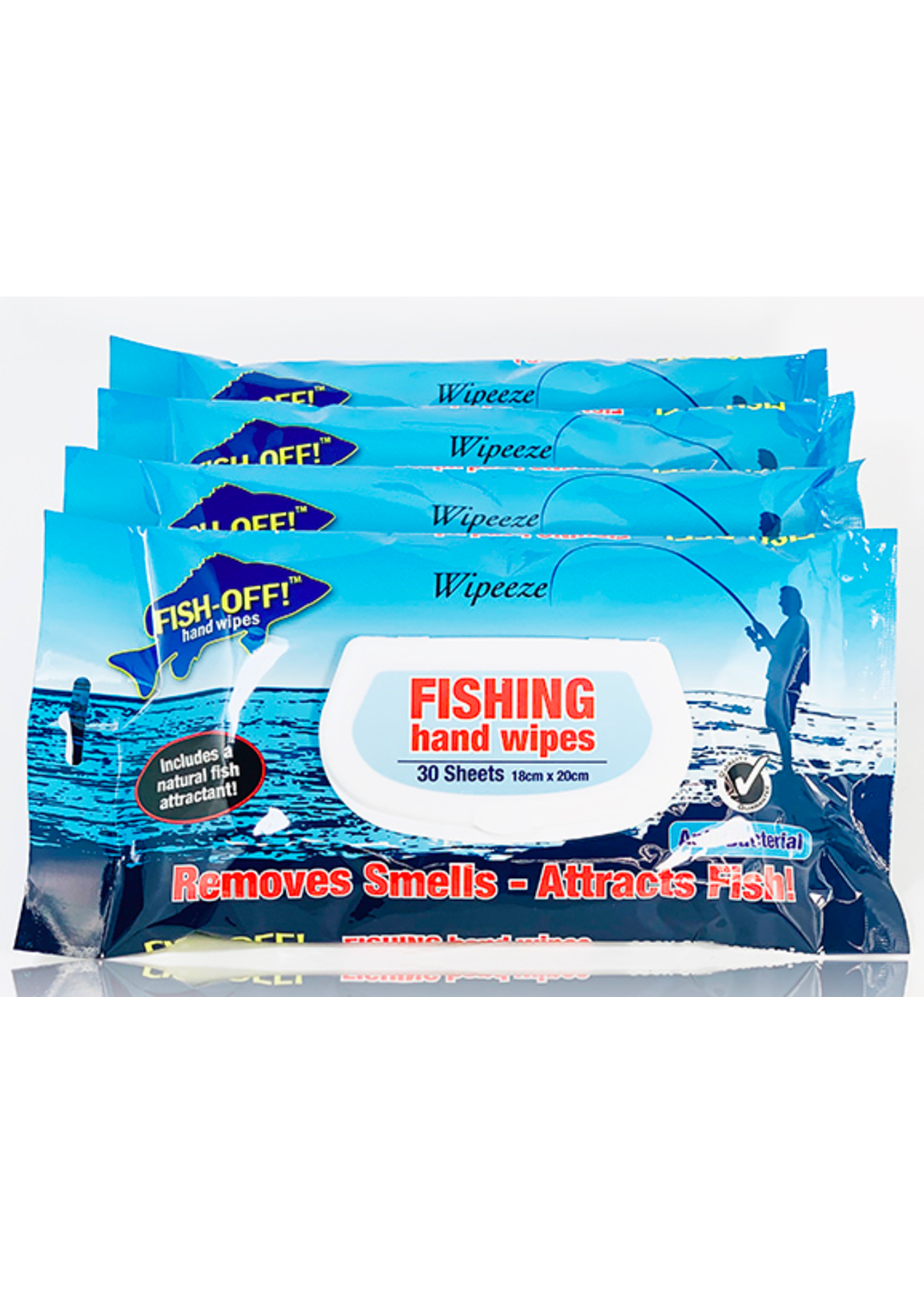 Fish-Off FISH-OFF Fishing Hand Wipes 30pk