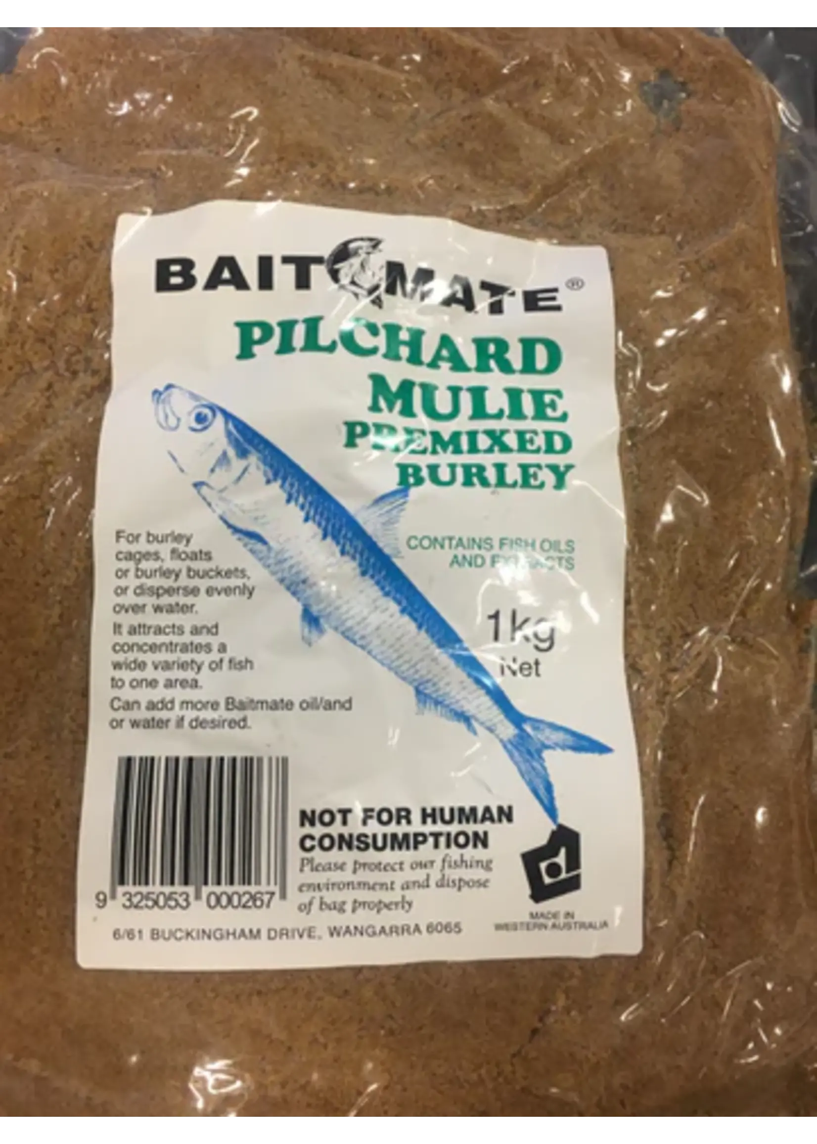 Baitmate BAIT MATE Pilchard Mulie Premix Burley