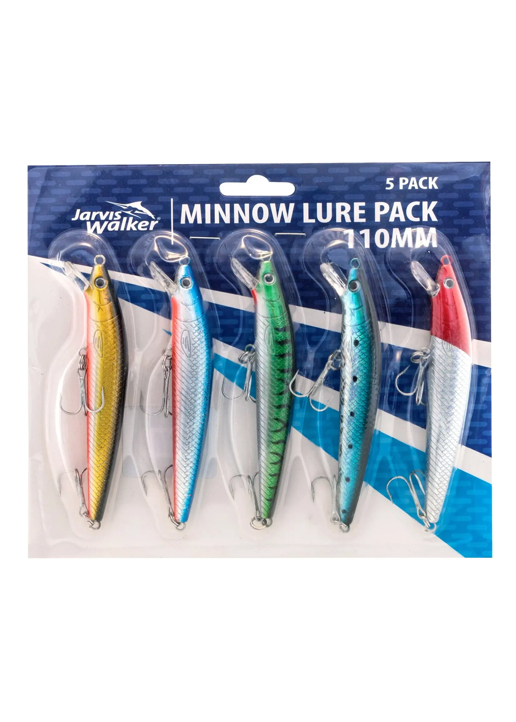 Jarvis Walker JARVIS WALKER Minnow Lure 4 Pack 110mm