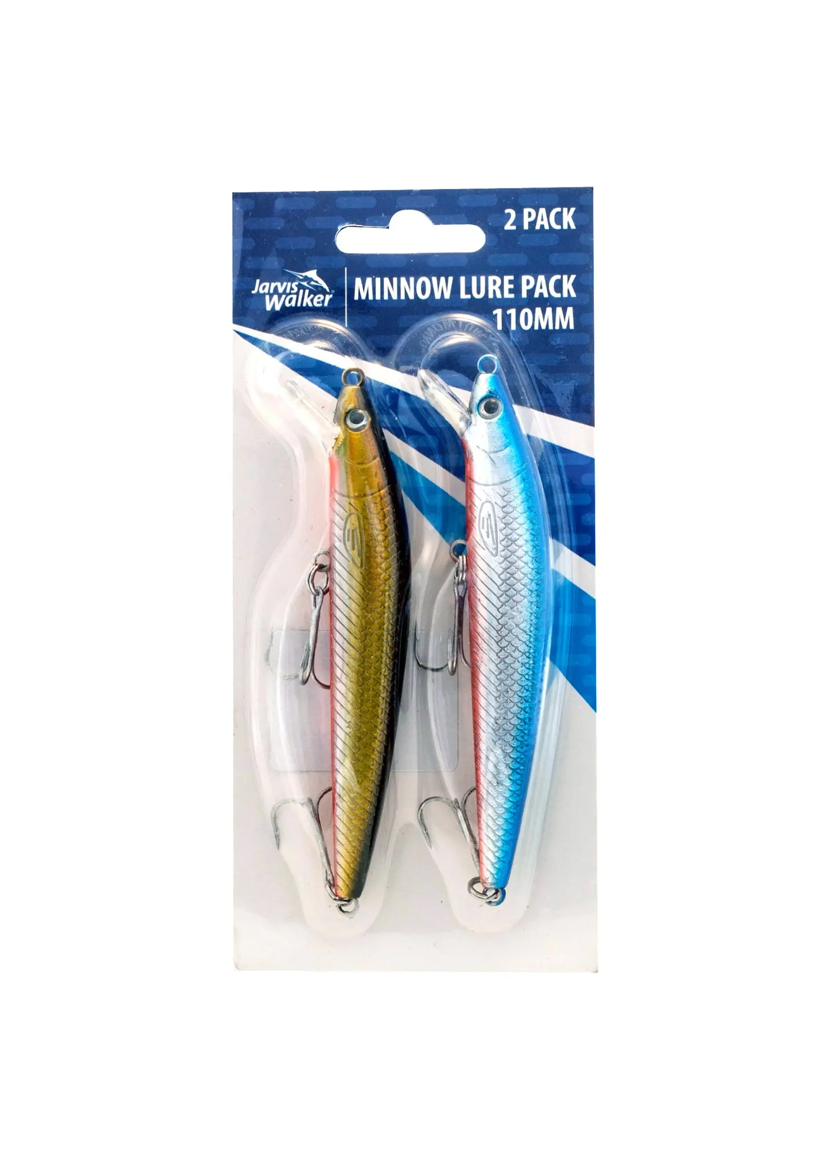Jarvis Walker JARVIS WALKER Minnow Lure 2 Pack 110mm