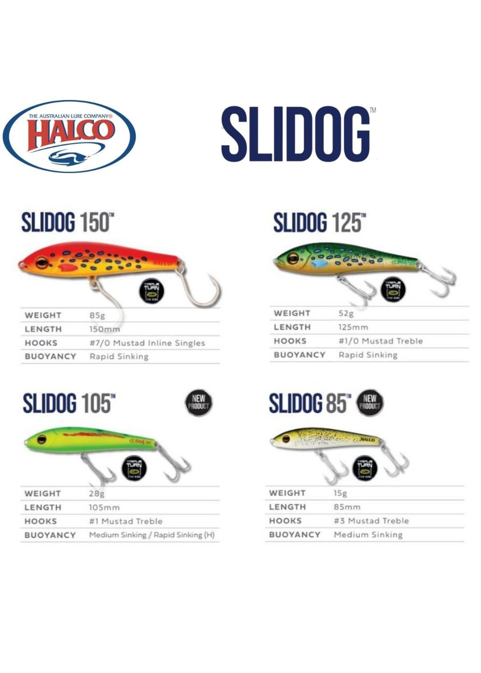 Halco HALCO Slidog 85 15g