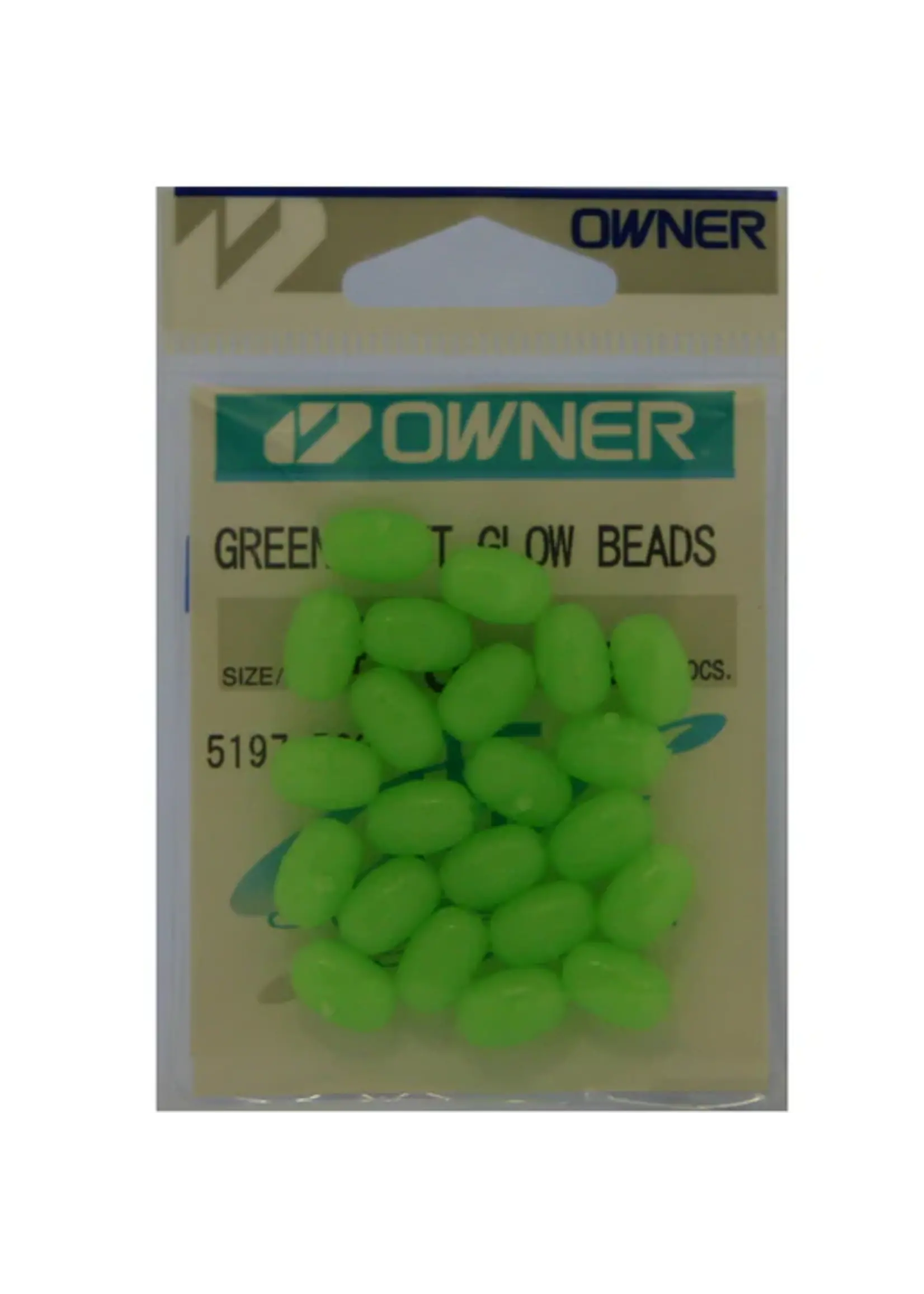 Owner OWNER White Soft Glow Beads 3mm