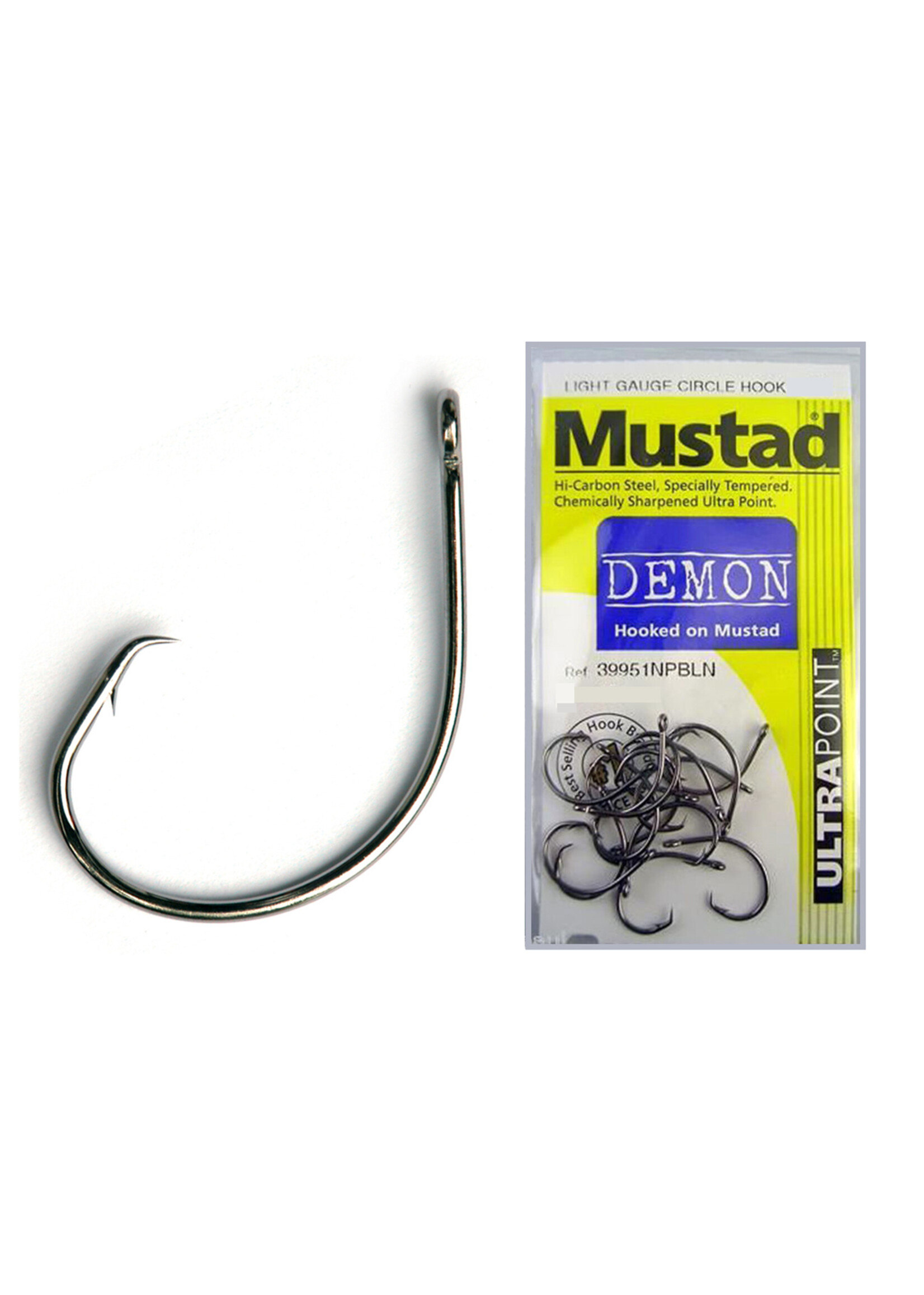 Mustad MUSTAD Demon Circle Light Hooks