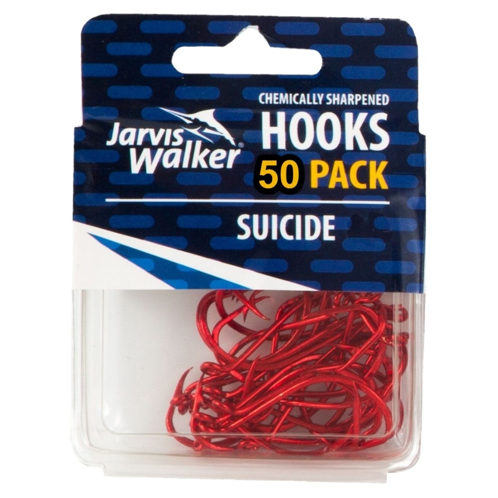 Jarvis Walker JARVIS WALKER Hooks 25pk Red