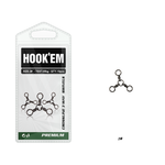 HookEm HOOK'EM Cross Line 3 Way Swivel