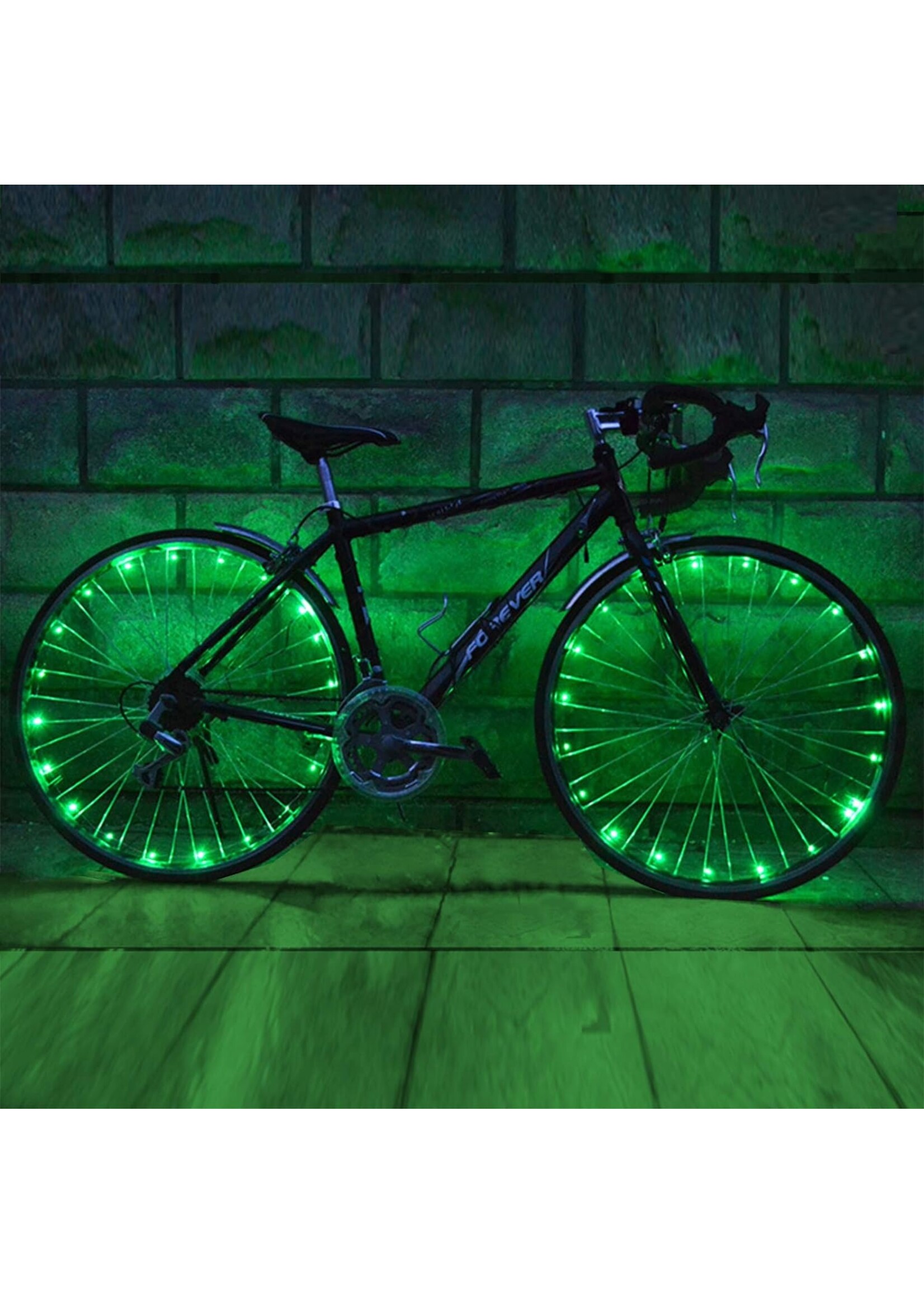 PK Cycles LED Ultra Bright Waterproof Wheel Lights