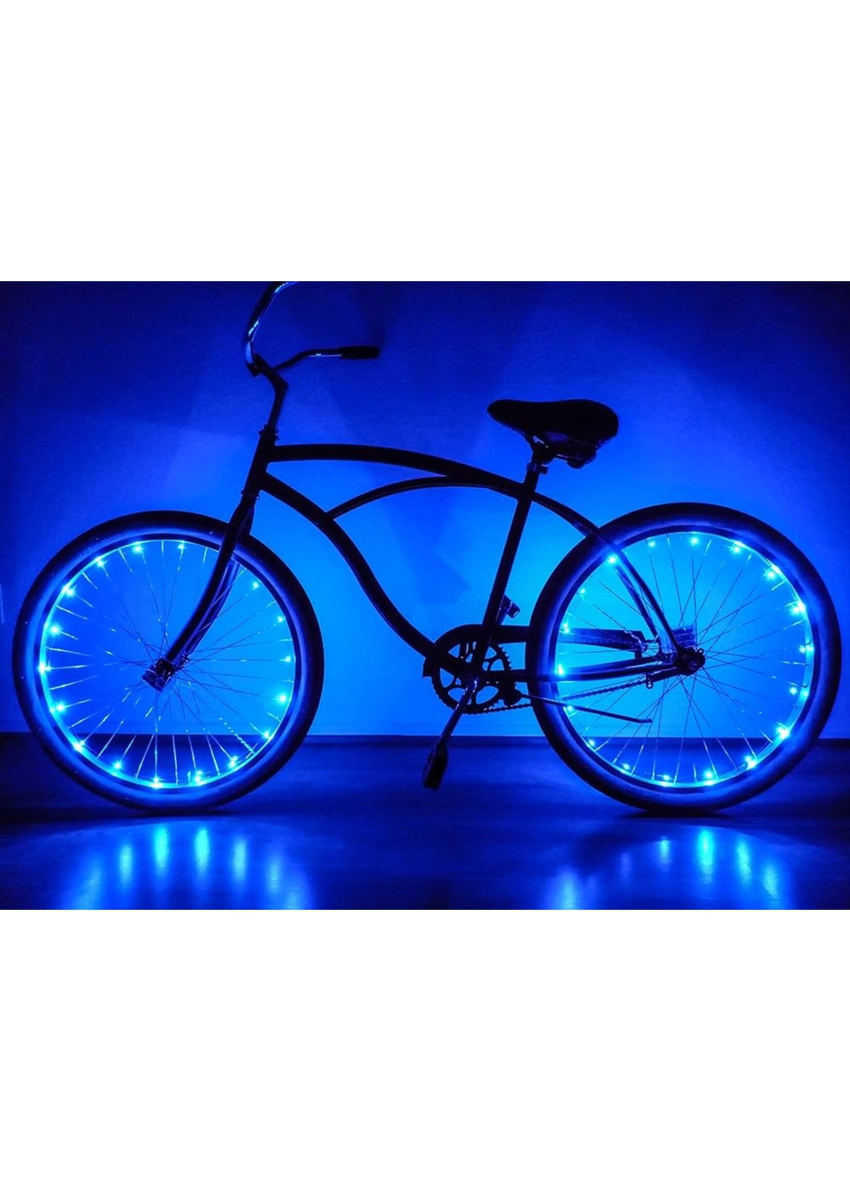 PK Cycles LED Ultra Bright Waterproof Wheel Lights