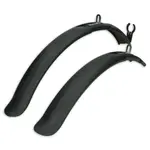 PK Cycles PK CYCLES Plastic Mudguards Assorted Sizes Black