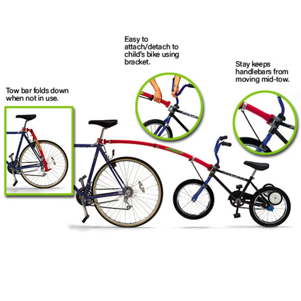 Child bike tow bar discount