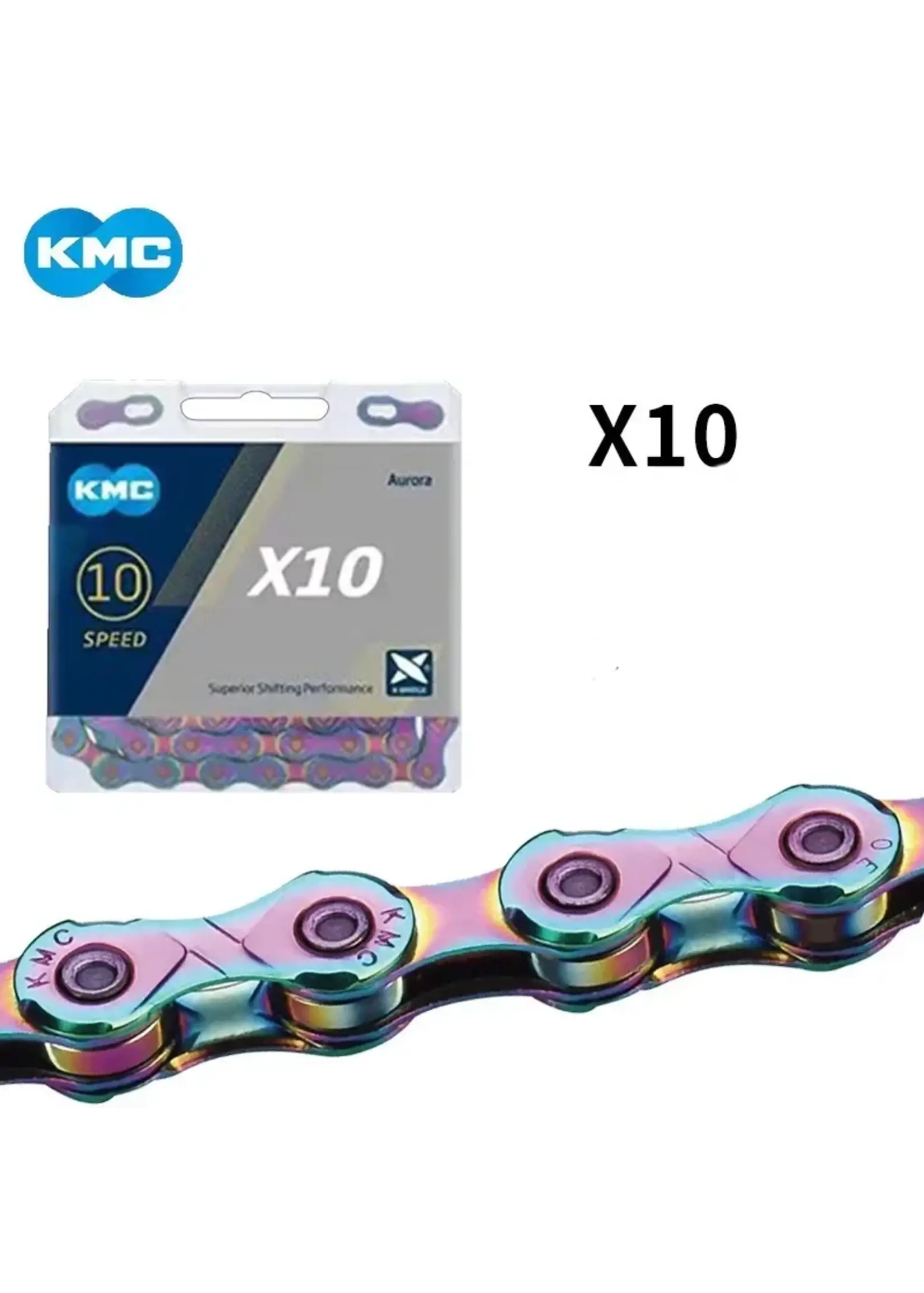 KMC KCM  X10 Chain 10spd Aurora 116L