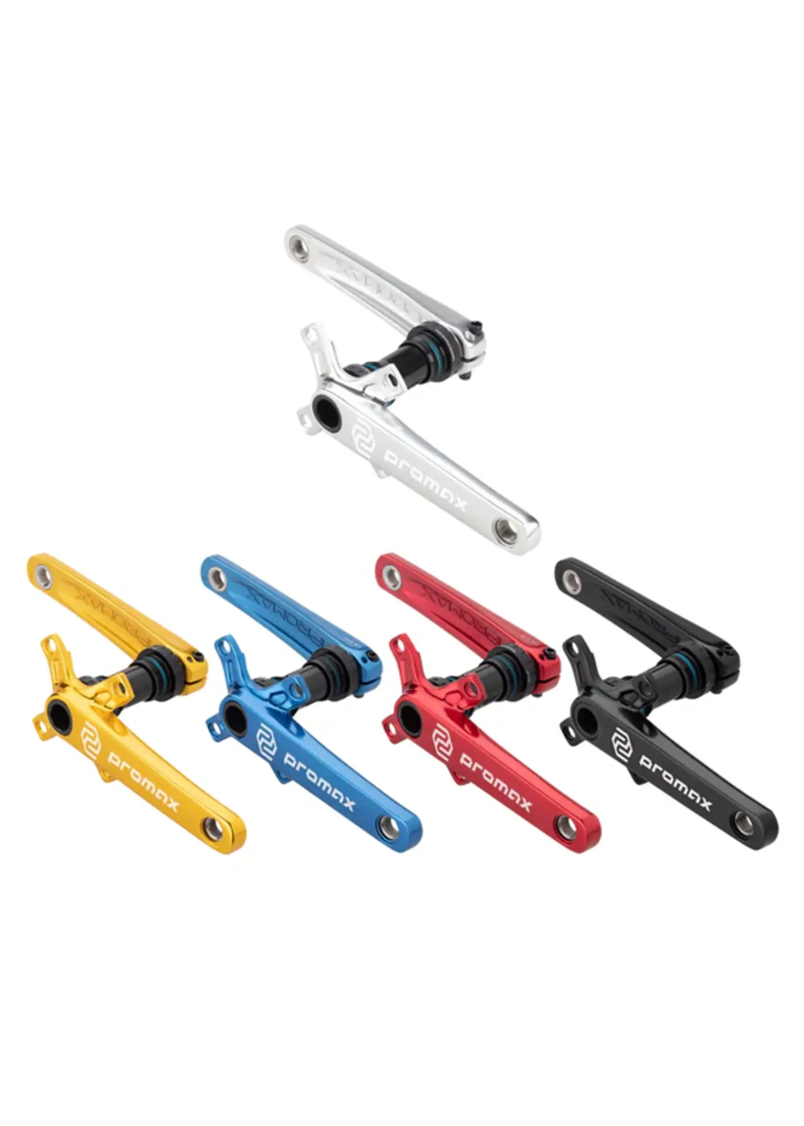 Promax PROMAX Crank Set CF2 170 x 24mm Alloy Euro BB