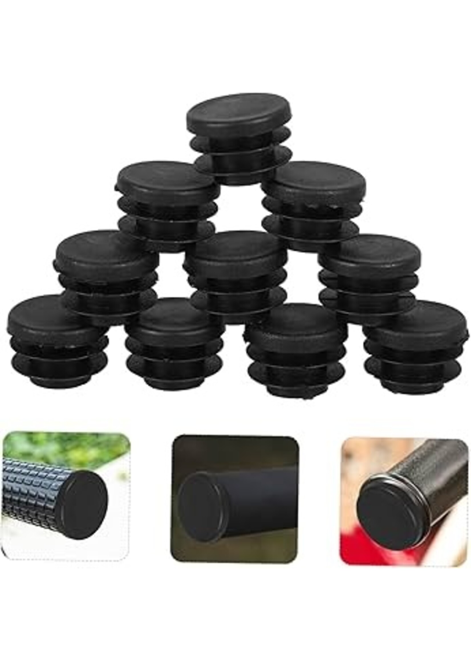 PK Cycles PK Cycles Bar End Plugs Assorted Pair