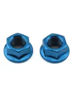 MCS MCS Axle Nuts 3/8 pk2 Trans Blue